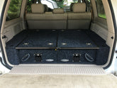 Dobinsons Rear Dual Roller Drawer System for Toyota Land Cruiser 100 Series / Lexus LX470 with rear AC with Fridge Slide for Toyota Land Cruiser 100