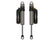 ICON 2009-2025 Ford F-150/2004-2008 Ford F-150 4WD, 0-1" Lift, Rear, V.S. 2.5 Aluminum Series Shock Absorbers, Piggyback Reservoir w/ CDXS, Pair for Ford F-150