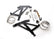 DOBINSONS RESERVOIR MOUNT KIT FOR FRONT 3RD GEN 4RUNNER & 1ST GEN SEQUOIA – RM59-062 for Toyota 4Runner