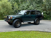 DOBINSONS SIDE STEPS WITH SIDE RAILS – SR59-162 for Toyota Land Cruiser 80