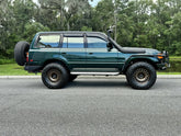 DOBINSONS SIDE STEPS WITH SIDE RAILS – SR59-162 for Toyota Land Cruiser 80