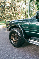 DOBINSONS SIDE STEPS WITH SIDE RAILS – SR59-162 for Toyota Land Cruiser 80