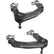 Camburg Engineering 2WD/4WD 2019-2023 Ford Ranger Gray KINETIK Series Control Arm Kit CAM-110250-GRY for the Ford Ranger