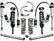 ICON 2010-2024 Toyota 4Runner/2010-2014 Toyota FJ Cruiser, 0-3.5" Lift Stage 5 Suspension System, Billet UCA for Toyota 4Runner