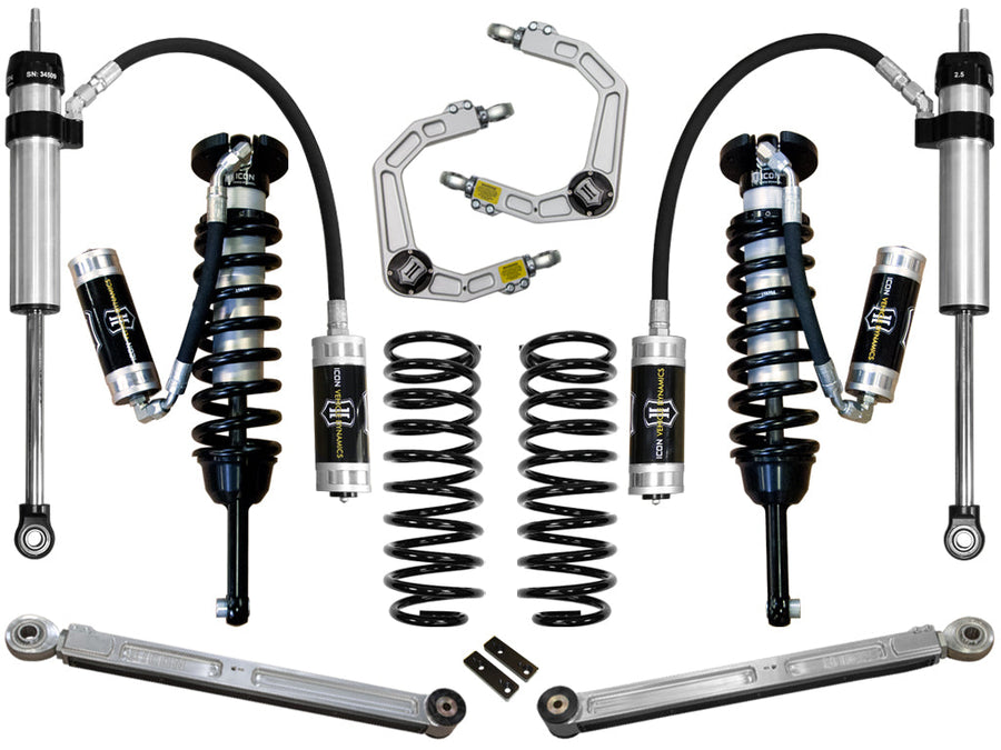 ICON 03-09 4Runner/FJ Cruiser 0-3.5" Lift, Stage 5 Suspension System, Billet UCA for Toyota 4Runner