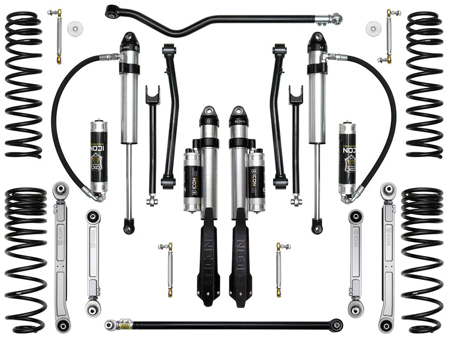 ICON 2020-Up Jeep Gladiator, 2.5" Lift, Stage 8 Suspension System, Billet UCA for Jeep Gladiator
