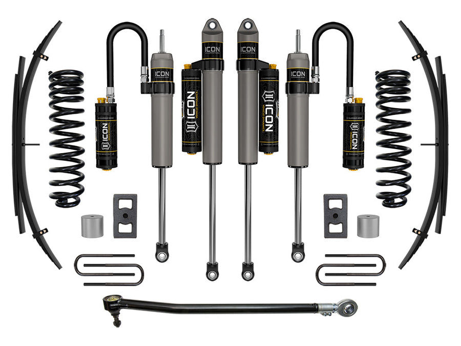 ICON 2023 Ford F-250/F-350 Super Duty 4WD Gas, 2.5" Lift, Stage 4 Suspension System w/ Expansion Packs for Ford Super Duty