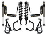 ICON 2021-2025 Ford F-150 4WD, 3.5-4.5" Lift, Stage 4 Suspension System, Tubular, CDXS for Ford F-150