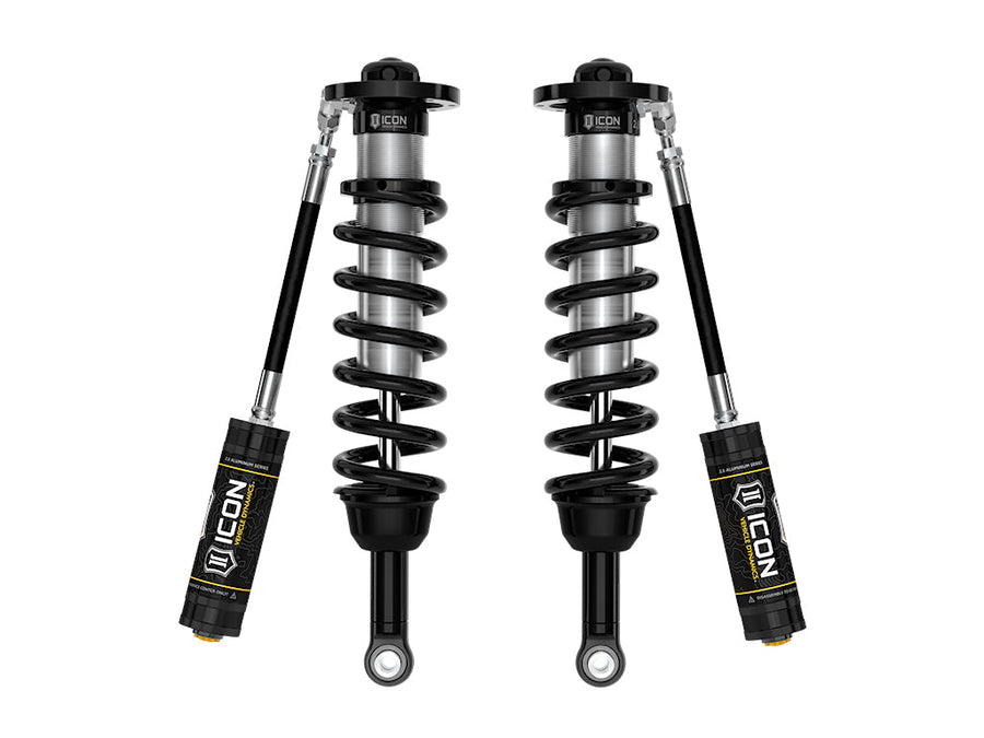 ICON 2025-2026 Toyota 4Runner 4WD, 1.25-3" Lift, Front, 2.5 Series Coilover Kit, Remote Reservoir for Toyota 4Runner