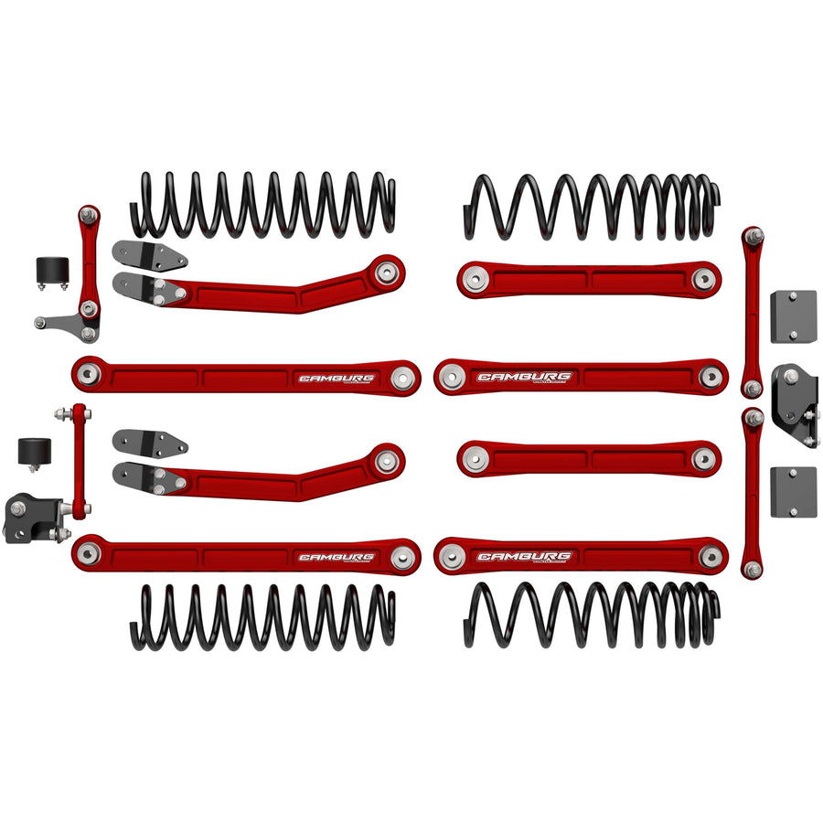 Camburg Jeep Wrangler JL 2.0L | 3.6L '18-25 KINETIK Series Extreme Performance Kit (No Shocks) for the Jeep Wrangler JL