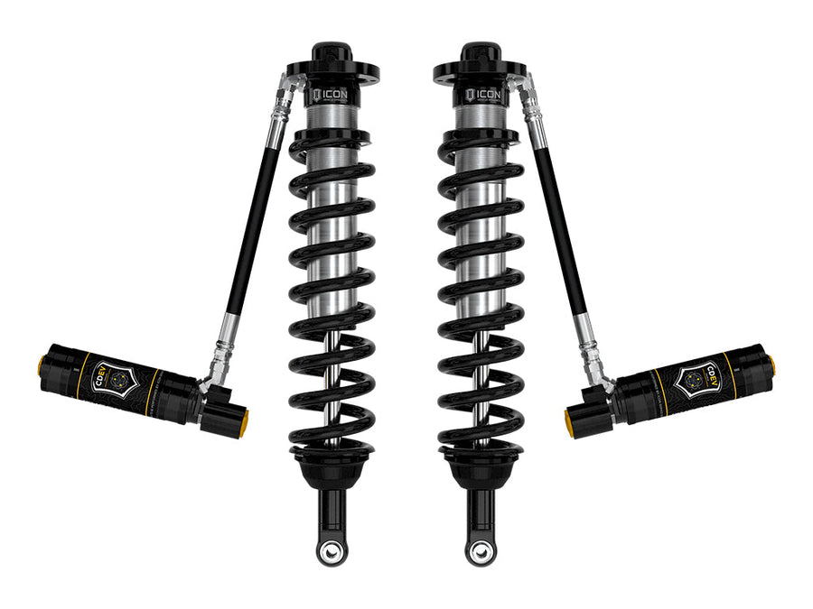 ICON 2005-2023 Toyota Tacoma/2010-2024 Toyota 4Runner, Front, V.S. 2.5 Series Coilover Kit, Long Travel, Remote Reservoir w/ CDEV, Pair for Toyota Tacoma