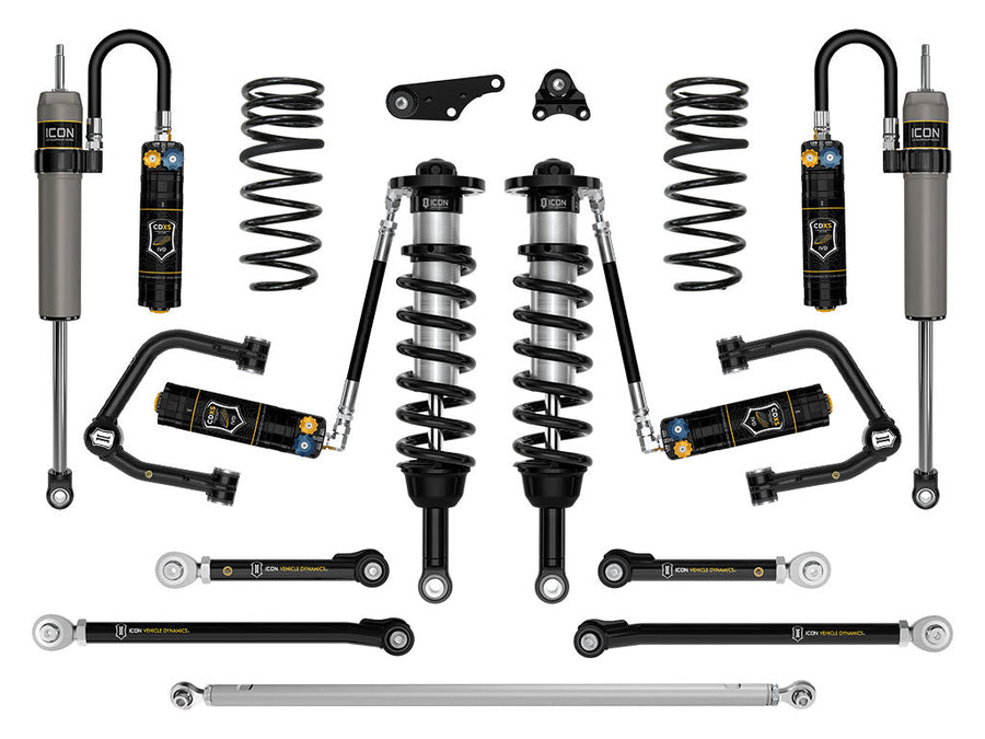 ICON 2025-2026 Toyota 4Runner 4WD, 1.25-3" Lift, Stage 11 Suspension System, Tubular for Toyota 4Runner
