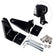 LED Light Bar Side Mounting Brackets With Hardware and Rubber Pad