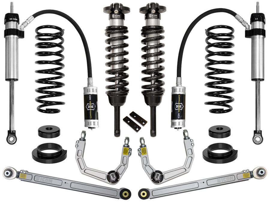 ICON 2003-09 Lexus GX470, 0-3.5" Lift, Stage 4 Suspension System, Billet UCA for Lexus GX470