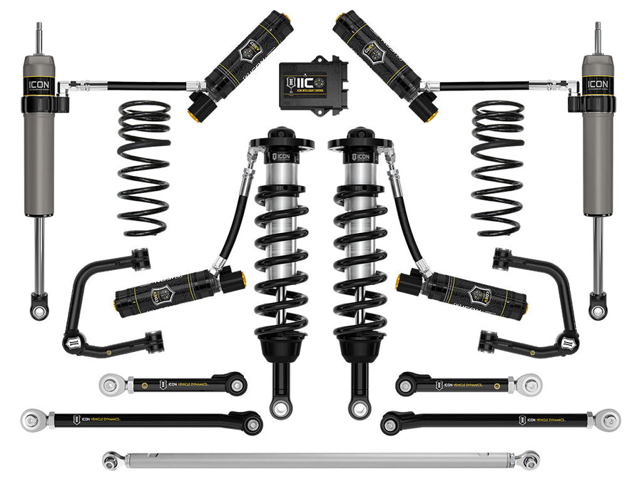 ICON 2025-2026 Toyota 4Runner 2WD, 1.25-3" Lift, Stage 14 Suspension System, Tubular for Toyota 4Runner