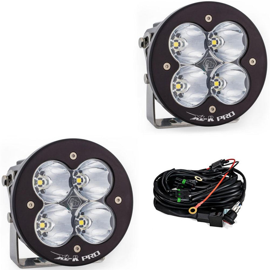 XL-R Pro LED Auxiliary Light Pod Pair Spot Clear