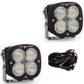 XL Sport LED Auxiliary Light Pod Pair Wide Cornering Clear
