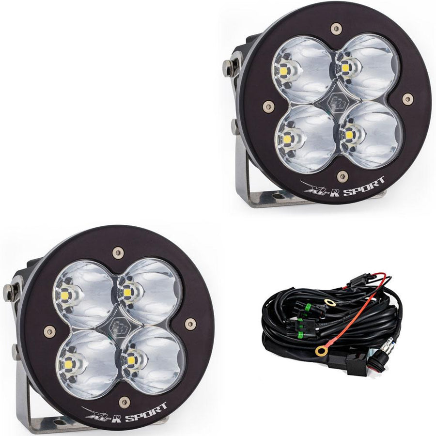 XL-R Sport LED Auxiliary Light Pod Pair Spot Clear