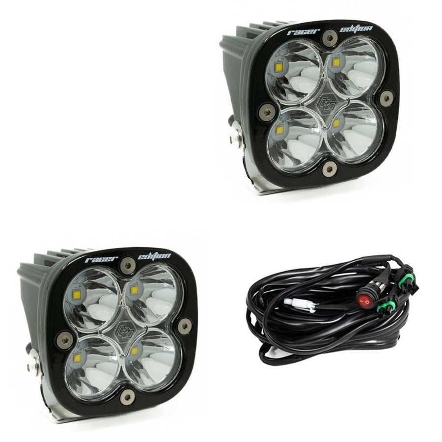Squadron Racer Edition LED Auxiliary Light Pod Pair Racer Spot Clear