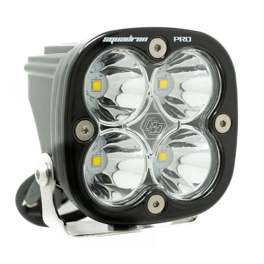 Squadron Pro Black LED Auxiliary Light Pod Spot Clear