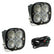 Squadron Pro Black LED Auxiliary Light Pod Pair Wide Cornering Clear