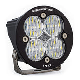 Squadron-R Pro Black LED Auxiliary Light Pod Wide Cornering Clear