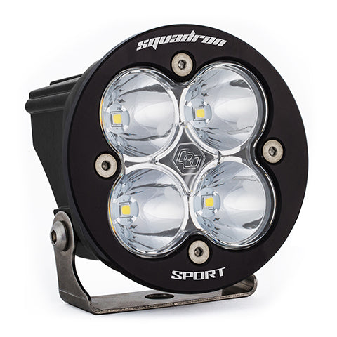 Squadron-R Sport Black LED Auxiliary Light Pod Spot Clear