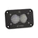S2 Pro Black Flush Mount LED Auxiliary Light Pod Work/Scene Clear