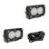 S2 Pro Black LED Auxiliary Light Pod Pair Work/Scene Clear