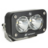 S2 Sport Black LED Auxiliary Light Pod Spot Clear