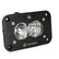 S2 Sport Black Flush Mount LED Auxiliary Light Pod Driving/Combo Clear