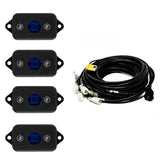 LED Rock Light Kit Blue