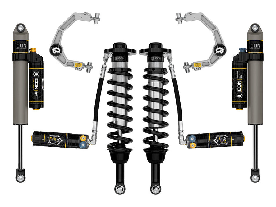 ICON 2021-2025 Ford F-150 Tremor, 2.5-3" Lift, Stage 4 Suspension System, Billet, CDXS for Ford F-150