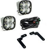 Jeep JL/JT Squadron Sport A-Pillar Light Kit - Jeep 2020-2026 Gladiator; 2018-2026 Wrangler JL Spot Clear
