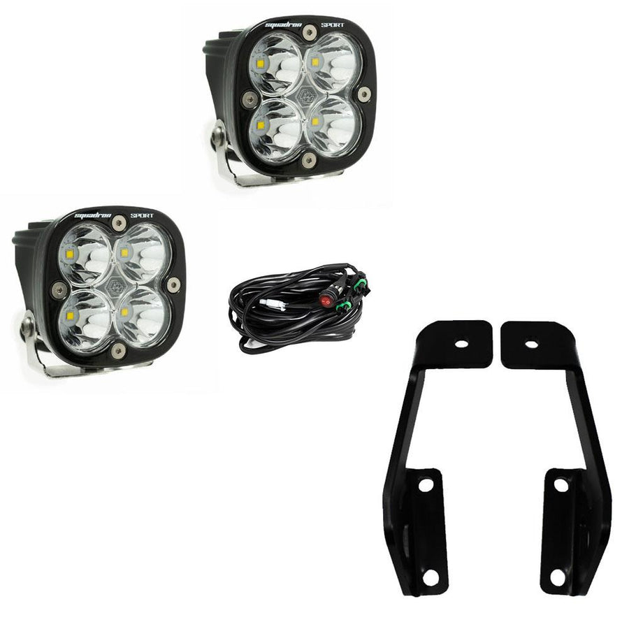 Ford Squadron Sport A-Pillar Light Kit - Ford 2009-14 F-150; 2010-2014 SVT Raptor Spot Clear