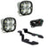 Chevy/GMC Squadron Sport A-Pillar Light Kit - Chevy/GMC 2014-18 Silverado/Sierra 1500; 2015-19 Colorado/Canyon Spot Clear