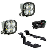 Chevy/GMC Squadron Pro A-Pillar Light Kit - Chevy/GMC 2014-18 Silverado/Sierra 1500; 2015-19 Colorado/Canyon Spot Clear