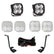 Ford Squadron Sport A-Pillar Light Kit - Ford 2021-23 F-150 Spot Clear