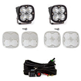 Ford Squadron Pro A-Pillar Light Kit - Ford 2021-2026 Bronco; 2022-2026 Bronco Raptor Spot Clear