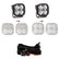 Ford Squadron Pro A-Pillar Light Kit - Ford 2021-2026 Bronco; 2022-2026 Bronco Raptor Spot Clear