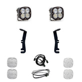 RAM XL80 A-Pillar Light Kit - RAM 2019-24 1500 Rebel; 2021-24 1500 TRX Driving/Combo Clear