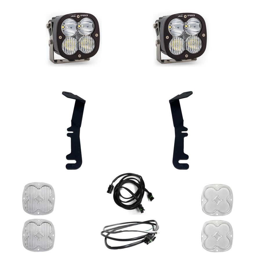 RAM XL Pro A-Pillar Light Kit - RAM 2019-24 1500 Rebel; 2021-24 1500 TRX Driving/Combo Clear