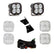Jeep JK XL Pro A-Pillar Light Kit - Jeep 2007-18 Wrangler JK Spot Clear