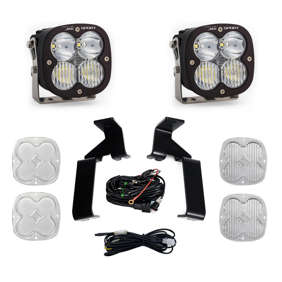 Ford XL Sport A-Pillar Light Kit - Ford 2021-2026 F-150 Raptor, 2024-2026 F-150 Raptor 37/R Driving/Combo Clear
