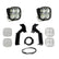 Ford Squadron Sport A-Pillar Light Kit - Ford 2021-2026 F-150 Raptor, 2024-2026 F-150 Raptor 37/R Driving/Combo Clear