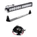 Chevy/GMC OnX6+ 20 Inch Bumper Light Bar Kit - Chevy/GMC 2007-13 Silverado/Sierra 1500/2500HD/3500HD {'07 New Body Style} Driving/Combo Clear