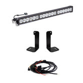 Jeep JL/JT OnX6+ 30 Inch Bumper Light Kit - Jeep 2020-2026 Gladiator; 2018-2026 Wrangler JL; NOTE: w/ OE Plastic Bumper Driving/Combo Clear