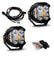 Jeep JL/JT LP4 Pro Bumper Light Kit - Jeep 2020-2026 Gladiator; 2018-2026 Wrangler JL; NOTE: w/ OE Steel Bumper Driving/Combo Clear