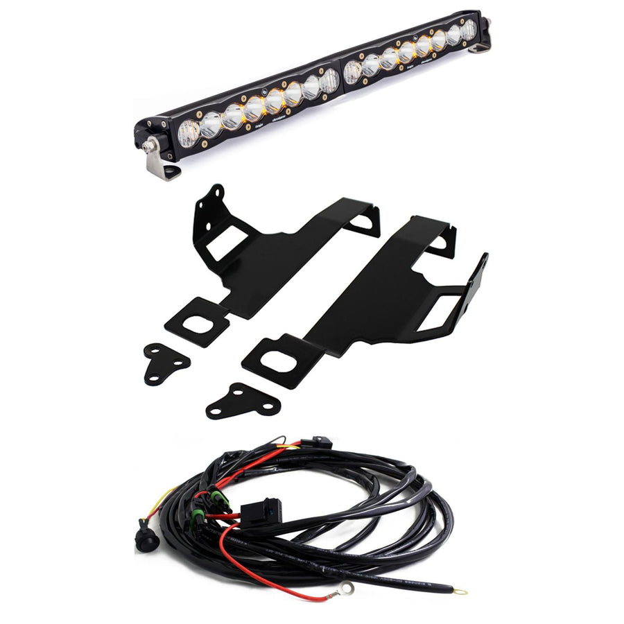 Ford S8 20 Inch Bumper Light Kit - Ford 2011-16 F-250/350 Super Duty Driving/Combo Clear