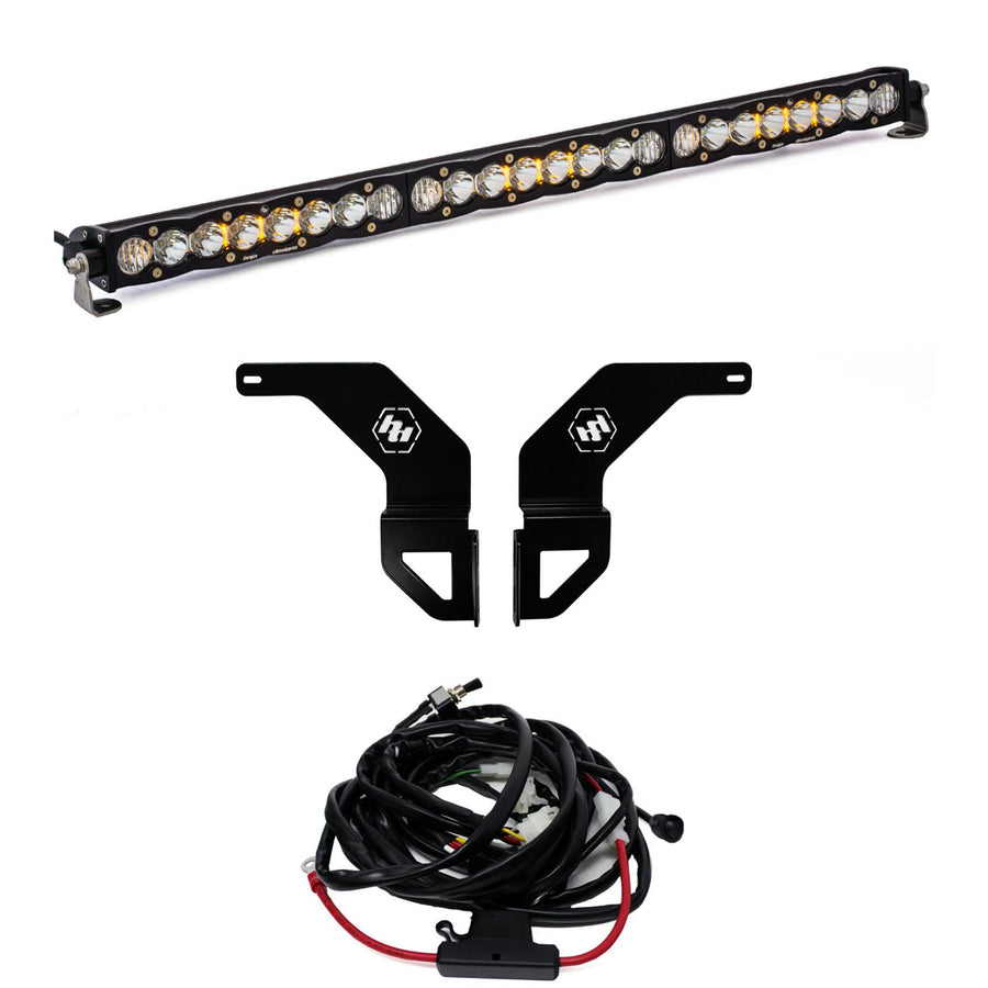Toyota S8 30 inch Bumper Light Kit - Toyota 2016-23 Tacoma Driving/Combo Clear